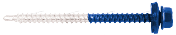 Заказать качественный Саморез 4,8х70 RAL5005 (синий насыщенный) в интернет-магазине Компании Металл профиль.