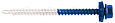 Заказать качественный Саморез 4,8х70 RAL5005 (синий насыщенный) в интернет-магазине Компании Металл профиль.